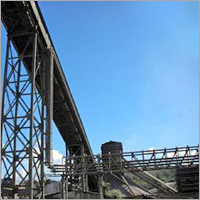 Belt Conveyors - Steel Frame, Rubber PVC Belt, Custom Width | Inclined Curved Paths, Heavy Load Material Handling