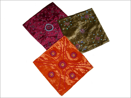Hand Beaded Cushion Covers