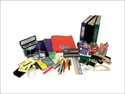 Stationery Items - Paper, Plastic, Metal, Variable Dimensions, Black | Writing, Organizing, Note-Taking, Filing, Convenience
