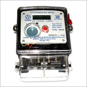 Electronic Meter Power Consumption: 5-30