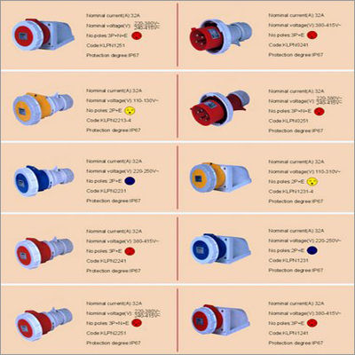 Industrial Plug & Sockets