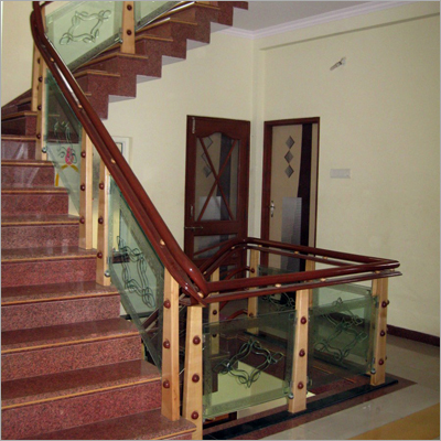 Custom Wood Work Stairway