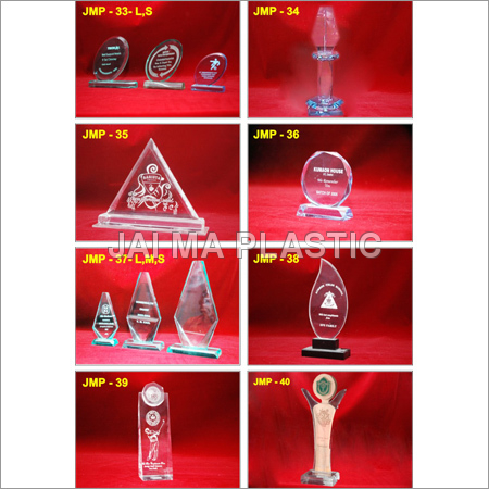 Acrylic & Wood Trophy