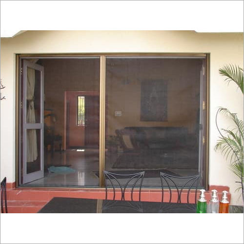 Retractable Double Door