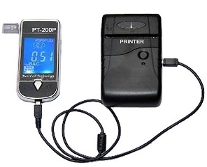 PT-200P Breath Alcohol Tester With Printer
