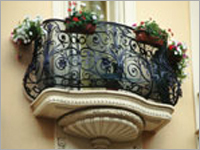 Wrought Iron Balconies