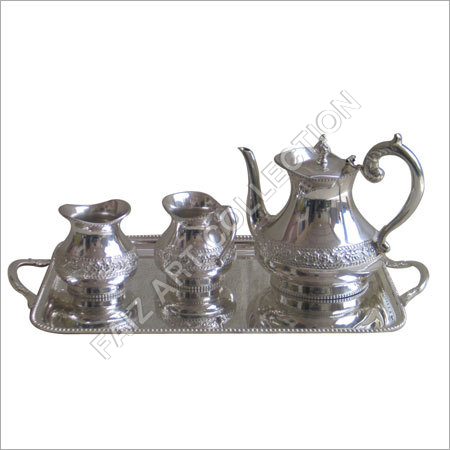 Silver Tea Set Design: Plain