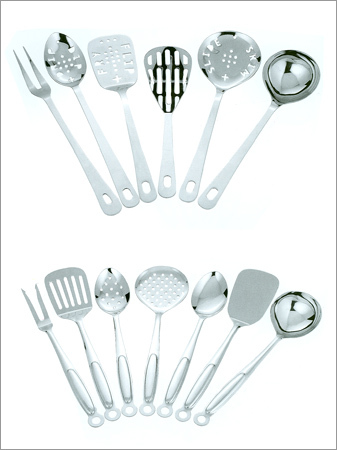 Kitchen Tools - Stainless Steel, 1.40-2.00 mm Gauge, Polished Finish | Durable, Heat Resistant, Ergonomic Handles
