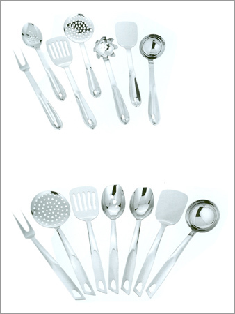 Kitchen Tools - Stainless Steel, Gauge 1.40-2.00 mm, Ergonomic Handles | Durable, Heat Resistant, Dishwasher Safe, Lightweight, Stylish Design