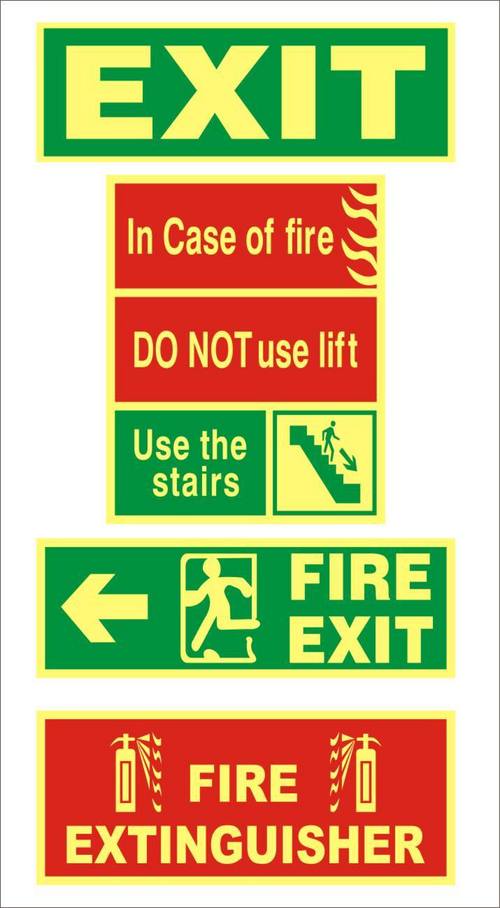 Fire Exit Signs