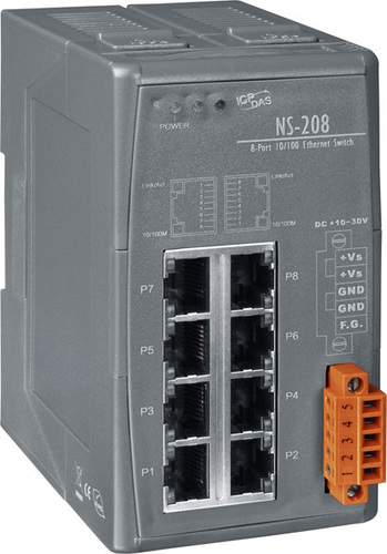 Plastic / Metal Unmanaged Ethernet Switch