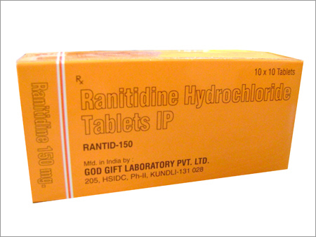 Ranitidine Hydrochloride Tablets General Medicines