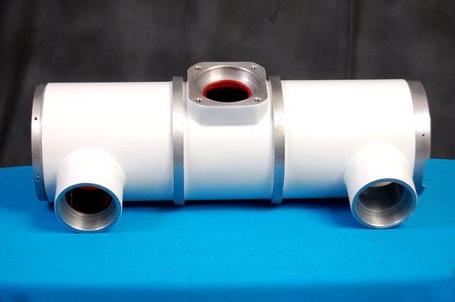 X-RAY Housing - Lead And Aluminum Spun Metal, Variable Size, Painted Finish | Radiation Shielding, Durable, Precise Engineering, Customizable Design