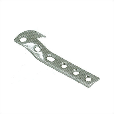 Silver Orthopedic L Buttress Plate