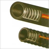 Oil Suction & Discharge Hose - Rubber, 15 Mtrs Length, 25-300 Mm Bore Size | Black, Multiple Working Pressures, Internal Wire Helix, Oil Resistance Rubber Lining, Plain Flange End Connection