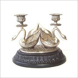 Handcrafted Two Candles Holder