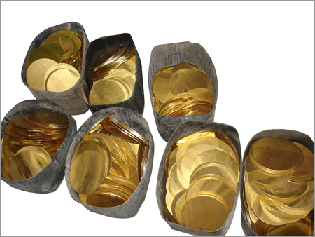 Die Cut Copper Circles