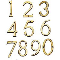 Brass Numerals