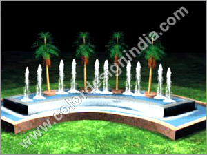 Cluster Jet Fountain