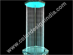 Indoor Water Curtain Fountain