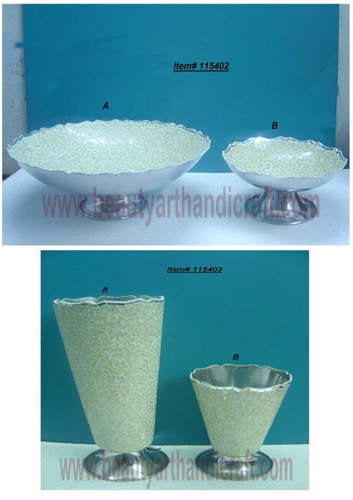 Bowl & F/vase