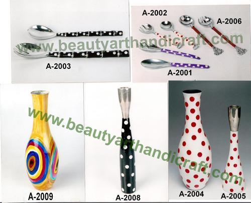 Flower Vase & Cutlery set