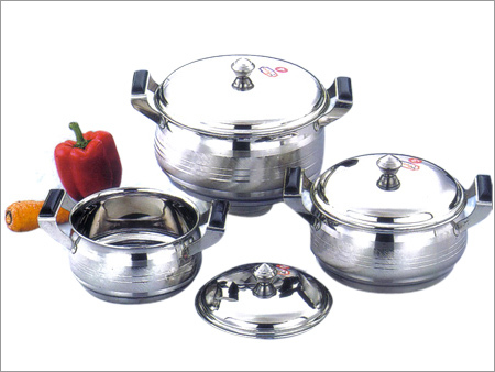 Stainless Steel Belly Casserole - Pearl