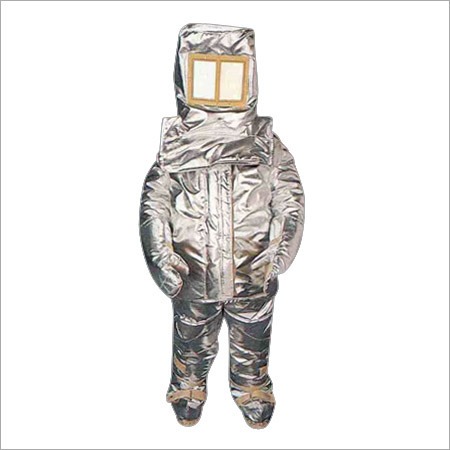 Fire Entry Suit - Silver Color, Ultimate Personnel Fire Protection for Safety Operations | Warranty Included, Ideal for Fire Zones