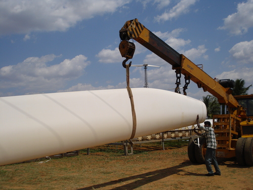 Wind Turbine erection Site