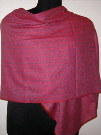 Pure Pashmina Stole with Stripes