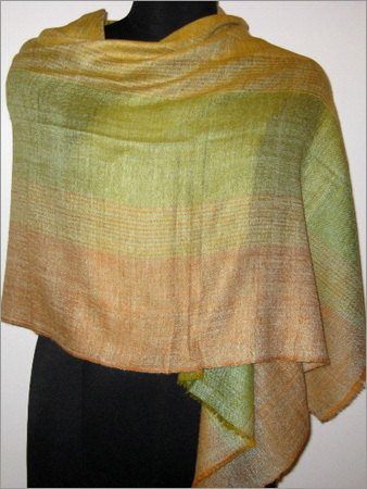 Hand Spun Hand Woven 100% Pure Pashmina Stole