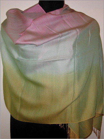50% Silk/50% Wool Rimjim Stole
