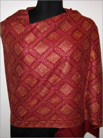 100% Cashmere Allover Needle Jama Work