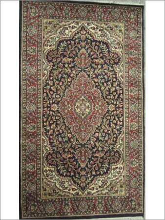 Hand Knotted Woolen Carpet Design