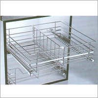 Partition Kitchen Baskets - Stainless Steel, Variable Dimensions 15-32x16-20 Inches | Rust Resistant, Adjustable Partitions, Organized Storage, Easy Cleaning