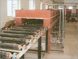 Discharge End of Annealing Furnace