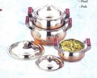 Stainless Steel Cross Copper Dish