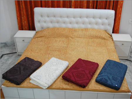 Embroiderd Cotton Bed Cover