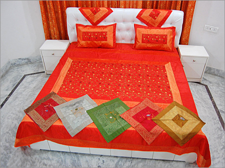 Embroidered Bed Cover