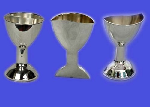 Silver Wine Glass