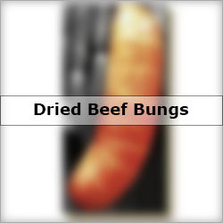 Dried Beef Bungs