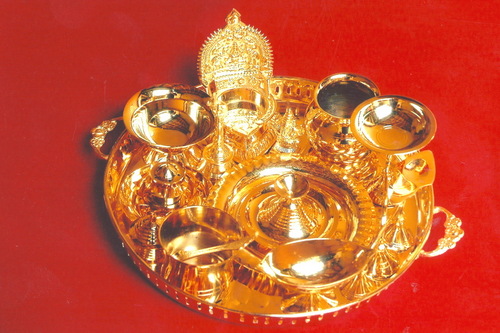 Brass Poojaa Kit