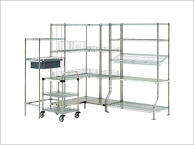 Chrome Wire Shelving