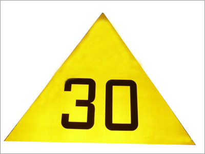 Railway Speed Indicator Board