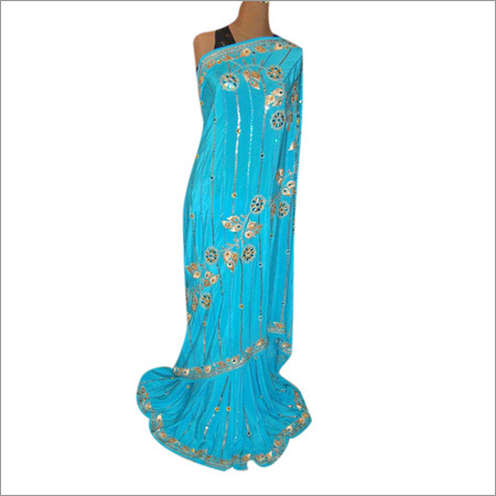 Embroidered Saree
