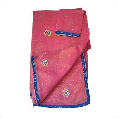 Embroidered Chiffon Saree