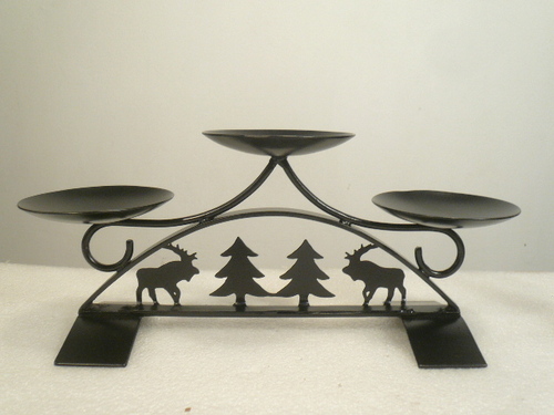 Wrought Iron Candle Holder
