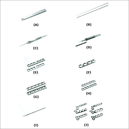 Mini Instruments & Implants - Stainless Steel, 1.0-3.0mm Diameter, 150-300mm Length | Precise Bending, Accurate Depth, Durable, Sterile Packaging