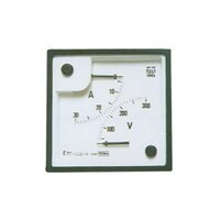 AC Moving Iron Sq 96 Double Range Meters