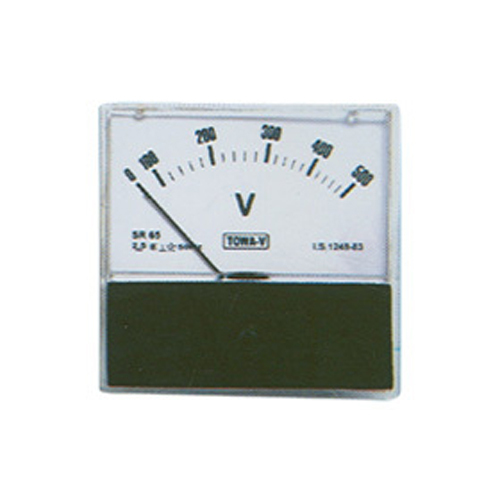 Industrial AC Moving Iron Sq 80 Panel Ammeters & Voltmeters